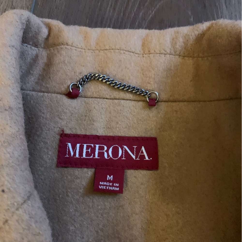 Fall Tan Pea Coat - image 3